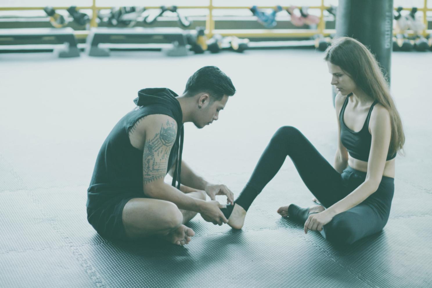 Занятие по художественной гимнастике с акцентом на ритмическое развитие